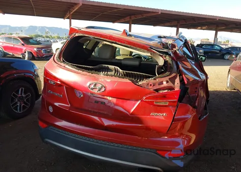 2014 Hyundai Santa Fe Sport 2.4L из США, поврежденный, VIN 5XYZU3LB7EG138422